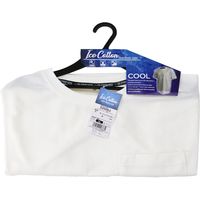 藤原産業 SK11 アイスコットン 半袖Tシャツ ホワイト LLサイズ 525083WHーLL 1セット(2枚)（直送品）