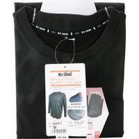 藤原産業 NEOCROWS ハイブリットロングスリーブ ブラック Mサイズ 202011BKーM 1セット(3枚)（直送品）