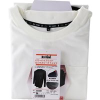 藤原産業 NEOCROWS ハイブリットロングスリーブ ホワイト Mサイズ 202091WHーM 1セット(3枚)（直送品）