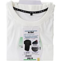 藤原産業 NEOCROWS ハイブリットショートスリーブ ホワイト Lサイズ 202192WHーL 1セット(3枚)（直送品）