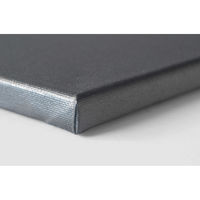 VIC ART ブラック包み張りキャンバス S10 028649 1枚（直送品）