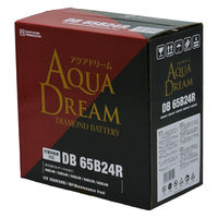 AQUA DREAM 国産車用 充電制御車対応バッテリー DIAMOND BATTERY DB-65B24R 1個（直送品）