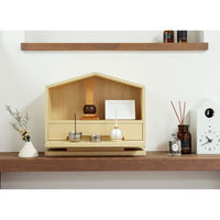 MOJYU ツヅリ インテリアミニ仏壇 ナチュラル 1台（直送品）