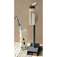 MOJYU スパーノ スタンドポスト ホワイト 1台（直送品）