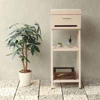 MOJYU オーラ スタンドポスト ピンクベージュ 1台（直送品）