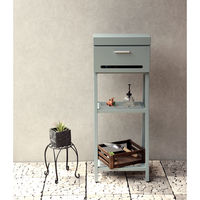 MOJYU オーラ スタンドポスト ブルーグレー 1台（直送品）