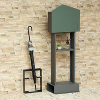 MOJYU ダリラ スタンドポスト フォレストグリーン 1台（直送品）