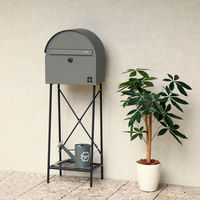 MOJYU カロン スタンドポスト グレー 1台（直送品）