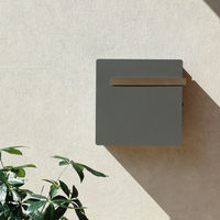 MOJYU カスト 壁掛けポスト グレー 1台（直送品）