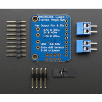 Adafruit Industries 3.7WステレオD級アンプモジュール 987 1個 63-3077-26（直送品）
