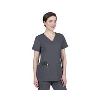 Krazy Kat Sportswear PURPLE LABEL スクラブトップス JILL S相当 グレー 2320-XS-Pe 1枚（直送品）