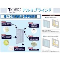 立川機工 TIOーVB ティオリオ アルミブラインド 規格品 標準 グリーン 880×1080 TK-129 1個 63-4162-94（直送品）
