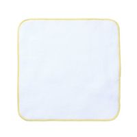 アズワン 今治製プリント用タオルハンカチ イエロー 200個 64-4008-61 1箱(200個)（直送品）