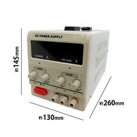 ブロードウォッチ 直流安定化電源 定格出力 0~30V/10A DCREG-3010 1個 69-8572-80（直送品）