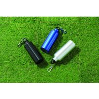 アズワン アルミスポーツボトル500(カラビナ付) ブルー 60個 64-4007-45 1箱(60個)（直送品）