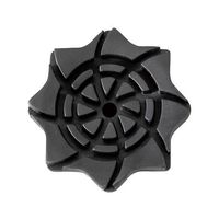 アズワン 歩きやすいステッキ CycloneCane Black 7-9634-01 1本（直送品）