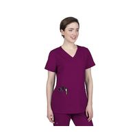 Krazy Kat Sportswear PURPLE LABEL スクラブトップス JILL S相当 ワイン 2320-XS-Wi 1枚（直送品）