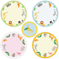 日本ホールマーク 日本HM シール フレークミニマル アニマル 842338 1セット(1個×6)（直送品）