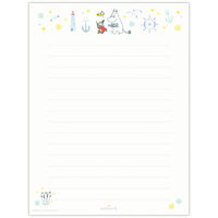 日本ホールマーク 日本HM レターセットADブルー 843403 1セット(1冊×6)（直送品）