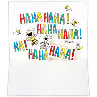 日本ホールマーク 日本HM 多目的立体カード SNHAHAHAH 846015 1セット(1枚×6)（直送品）