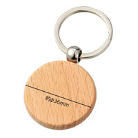 アーテック 木製キーホルダー 丸型 118761 1セット(1個×11)（直送品）