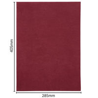 アーテック 証書ファイル スエード B4 パッド無 えんじ 118844 1セット(1冊×2)（直送品）