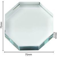 アーテック クリスタルペーパーウェイト 正八角形 118871 1個（直送品）