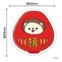 アーテック アートポケットステッカー ハリダルマ(赤ver) 74741 1セット(1枚×3)（直送品）