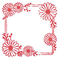 アーテック 木柄スタンプ30 レトロフラワー 木春菊 74751 1セット(1個×2)（直送品）