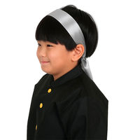 アーテック ソフトサテン はちまき 銀 19505 1セット(1本×9)（直送品）