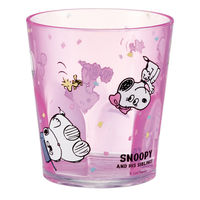 スケーター コップ 280ml アクリルコップ スヌーピー バルーン ピンク 490030 1個（直送品）