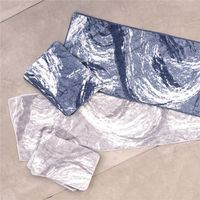 シービージャパン ヘアドライタオル カラリマーブル ネイビー 487700 1個（直送品）