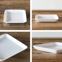 丸利玉樹利喜蔵商店 プレート スクエア 14cm 洋食器 軽量強化磁器 フォルテモア 269538 1個（直送品）