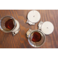 ヤマト工芸 コースター 木製 ねこ 合板 コップ敷き 日本製 エキゾチックショートヘア 292859 1個（直送品）