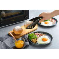 オークス ゆびさきサーバートング ブラック 383271 1個（直送品）