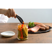 オークス ごはんのおともトング ブラック 383272 1個（直送品）