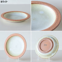 丸利玉樹利喜蔵商店 プレート 18cm Rashic 陶器 美濃焼 ホワイト 387743 1個（直送品）