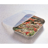 オークス シンプルで使いやすいバットセット 大 日本製 フタ付き 396714 1個（直送品）