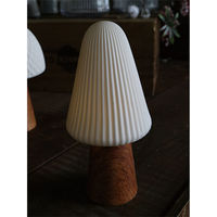 グローバルアロー テーブルライト Lumo LED付き セラミック マッシュルーム スリム 484625 1個（直送品）