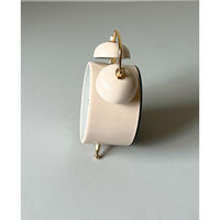 グローバルアロー 目覚まし時計 Marmo AC Bell 連続秒針 置き時計 ピンク 484742 1個（直送品）