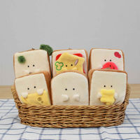 逸品社 キーホルダー もちっと食ぱんさん マスコット バター 485482 1個（直送品）