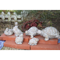 SOW オブジェ デコール セメントオブジェ カメ B 485704 1個（直送品）