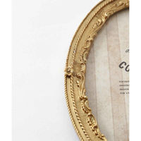 東京かんかん フォトフレーム オーバルフォトフレーム レジン ゴールド 487218 1個（直送品）