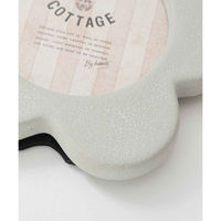 東京かんかん フォトフレーム フラワーフォトフレーム レジン グレー 487225 1個（直送品）