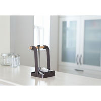 アンファンス キッチンツールスタンド お玉&鍋フタスタンド Haganege+ 炭素鋼 ワイヤー製 334413 1個（直送品）