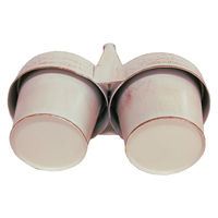 アビテ プランター シャルール・ツインポット アイボリー 395110 1個（直送品）