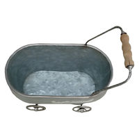 アビテ プランター シャルール・カート シルバー 395113 1個（直送品）