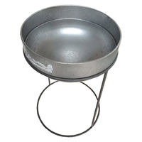 アビテ プランター シャルール・ボウルスタンド シルバー 395121 1個（直送品）