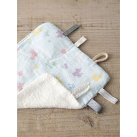 ウェーブ ハンカチ ニギニギ RODY 赤ちゃん 綿100% 日本製 サックス 434992 1個（直送品）