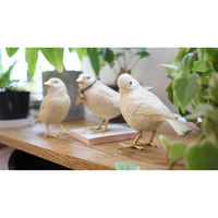 キシマ ガーデンオーナメント バードブラザーズ 3羽 置物 452514 1個（直送品）